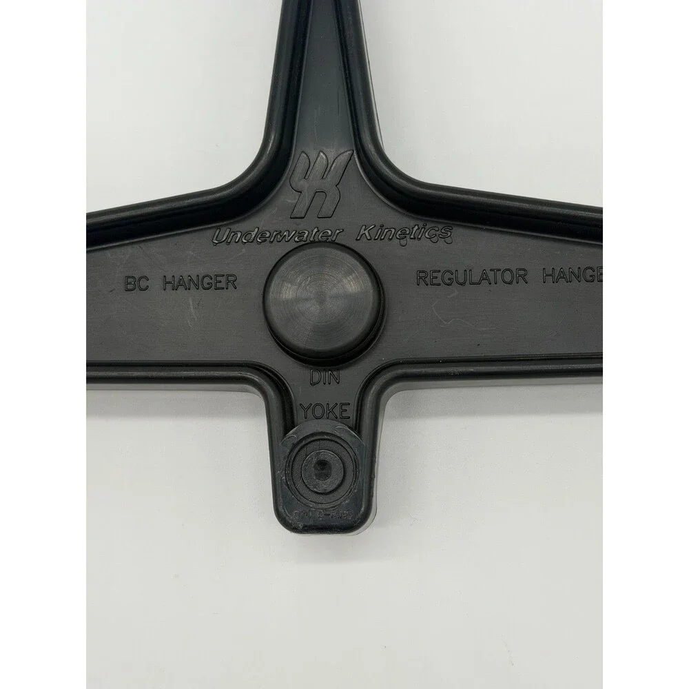 Underwater Kinetics Scuba Gear Hanger Lot - Wetsuit, Super BC, Regulator & Acces